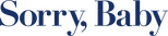 Logo Sorry, Baby