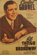 Poster de la película El tango en Broadway