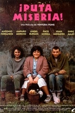 Poster de la película ¡Puta miseria!