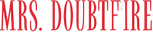 Logo Mrs. Doubtfire