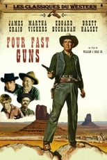 Poster de la película Four Fast Guns