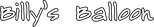 Logo Billy's Balloon