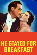 Poster de la película He Stayed for Breakfast