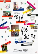 Poster de la película No sé qué decirte
