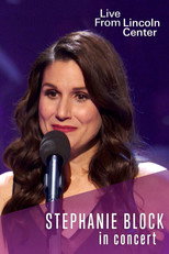 Poster de la película Live from Lincoln Center: Stephanie J. Block in Concert