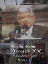 Poster de la película Para los jóvenes: a 20 años del 2006