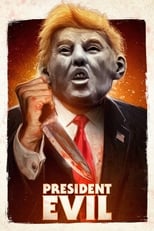 Poster de la película President Evil