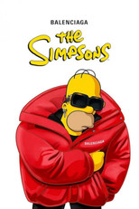 Poster de la película The Simpsons | Balenciaga