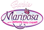 Logo Barbie Mariposa and Her Butterfly Fairy Friends