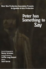 Poster de la película Peter Has Something to Say