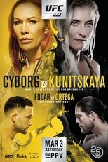 Poster de la película UFC 222: Cyborg vs. Kunitskaya