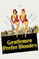 Poster de la película Gentlemen Prefer Blondes