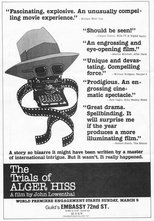 Poster de la película The Trials of Alger Hiss