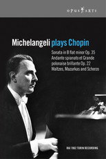 Poster de la película Michelangeli Plays Chopin