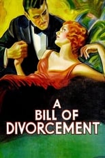 Poster de la película A Bill of Divorcement