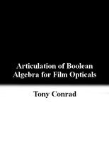 Poster de la película Articulation of Boolean Algebra for Film Opticals