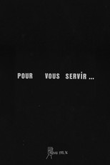 Poster de la película Pour vous servir