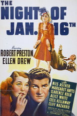 Poster de la película The Night of January 16th