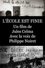 Poster de la película L'école est finie