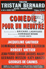 Poster de la película Comédie pour un meurtre