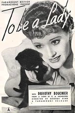 Poster de la película To Be a Lady