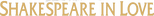 Logo Shakespeare in Love