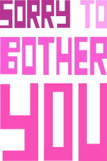 Logo Sorry to Bother You