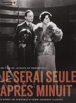 Poster de la película Je serai seule après minuit