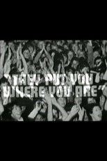 Poster de la película They Put You Where You Are