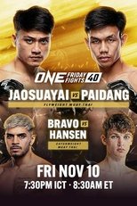Poster de la película ONE Friday Fights 40: Jaosuayai vs. Paidang