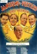 Poster de la película Janssens en Peeters dikke vrienden