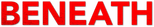 Logo Beneath