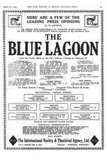 Poster de la película The Blue Lagoon