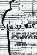 Poster de la película Le Dos au mur
