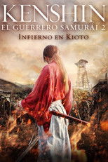 Poster de la película Kenshin, el guerrero samurái 2: Infierno en Kioto