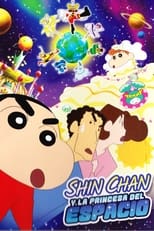 Poster de la película Shin Chan y La Princesa del Espacio