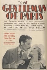 Poster de la película A Gentleman of Paris