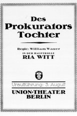 Poster de la película Des Prokurators Tochter