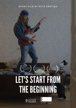 Poster de la película Let's Start From the Beginning