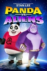 Poster de la película Panda vs. Aliens