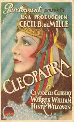 Poster de la película Cleopatra