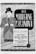 Poster de la película Der moderne Casanova