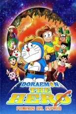 Poster de la película Doraemon The Hero: Pioneros del espacio