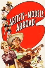 Poster de la película Artists and Models Abroad