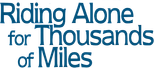 Logo Riding Alone for Thousands of Miles