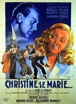Poster de la película Christine se marie