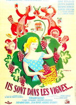 Poster de la película Ils sont dans les vignes...