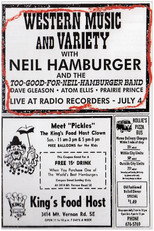 Poster de la película Neil Hamburger: Western Music and Variety