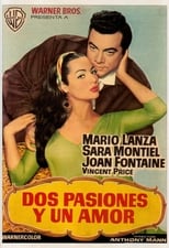 Poster de la película Dos pasiones y un amor