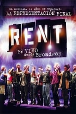 Poster de la película Rent: En vivo desde Broadway